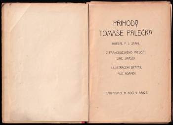 Hans Christian Andersen: Příhody Tomáše Palečka + Nehezké káče a jiné povídky - V JEDNOM SVAZKU