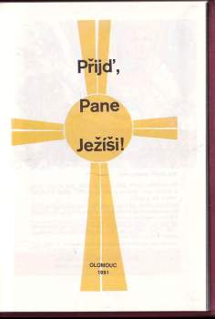 H Bledla: Přijď, Pane Ježíši