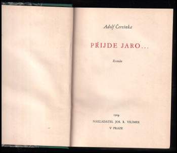 Adolf Červinka: Přijde jaro--