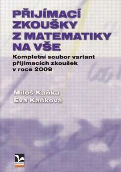Přijímací zkoušky z matematiky na VŠE