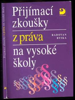 Přijímací zkoušky z práva na vysoké školy