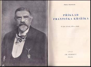 Václav Gutwirth: Příklad Františka Křižíka