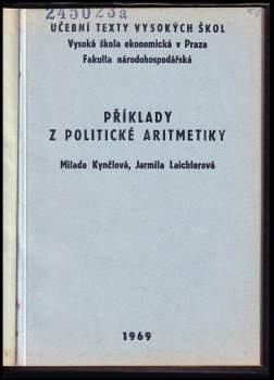 Jarmila Laichterová: Příklady z politické aritmetiky