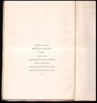 Jaroslav Seifert: Přilba hlíny