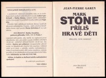 Jean-Pierre Garen: Příliš hravé děti