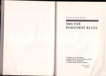 Josef Škvorecký: Prima sezóna