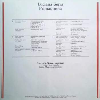 Luciana Serra: Primadonna (2xLP + BOX + BOOKLET)