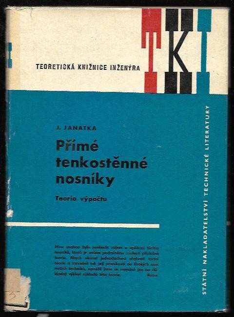 Přímé tenkostěnné nosníky