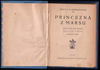 Edgar Rice Burroughs: Princezna z Marsu