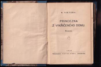 R Viktora: Princezna z vykřičeného domu