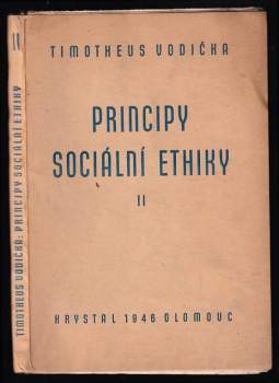 Principy sociální ethiky