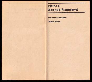 Erle Stanley Gardner: Případ Arleny Ferrisové