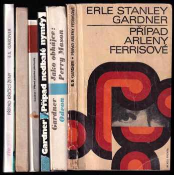 KOMPLET Erle Stanley Gardner 6X Případ Arleny Ferrisové + Jako obhájce: Perry Mason + Případ nedbalé nymfy + Případ prázdné plechovky + Případ křivopřísežného papouška + Případ křičící ženy - Erle Stanley Gardner, Erle Stanley Gardner, Jan Černý, Erle Stanley Gardner, E. S Gardner, Erle Stanley Gardner, Erle Stanley Gardner, Erle Stanley Gardner, Erle Stanley Gardner (1970, Mladá fronta) - ID: 666312