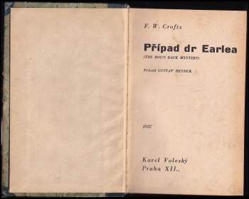 Freeman Wills Crofts: Případ dr. Earlea