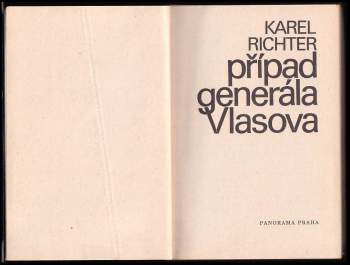 Karel Richter: Případ generála Vlasova