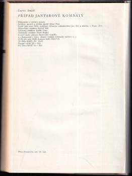 Ludvík Souček: Případ jantarové komnaty