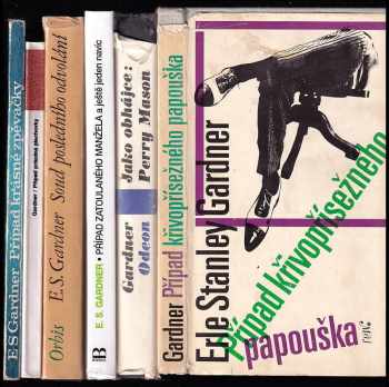 KOMPLET Erle Stanley Gardner 6X Případ křivopřísežného papouška + Jako obhájce: Perry Mason + Případ zatoulaného manžela a ještě jeden navíc + Soud posledního odvolání + Případ prázdné plechovky + Případ krásné zpěvačky