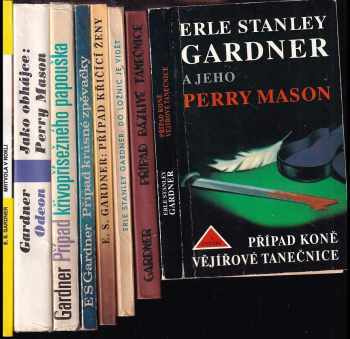 KOMPLET Erle Stanley Gardner 8X Mrtvola v rokli + Případ bázlivé tanečnice + Případ koně vějířové tanečnice + Jako obhájce: Perry Mason + Případ křivopřísežného papouška + Případ krásné zpěvačky + Případ křičící ženy + Do ložnic je vidět