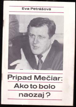 Eva Petrášková: Případ Mečiar