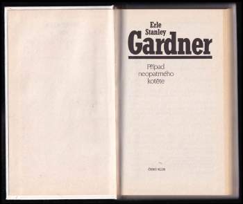 Erle Stanley Gardner: Případ neopatrného kotěte