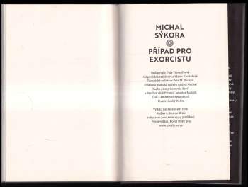 Michal Sýkora: Případ pro exorcistu