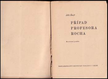 Jiří Štefl: Případ profesora Rocha