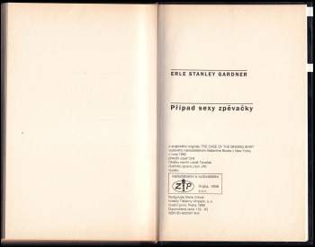 Erle Stanley Gardner: Případ sexy zpěvačky