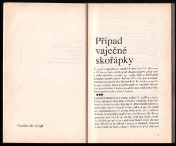 František Bukvář: Případ vaječné skořápky
