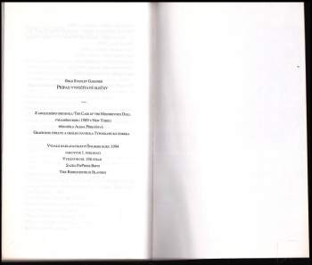 Erle Stanley Gardner: Případ vypočítavé slečny