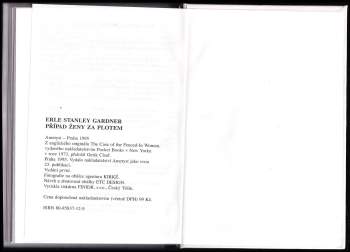 Erle Stanley Gardner: Případ ženy za plotem