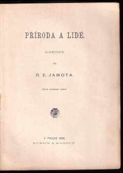 R. E Jamot: Příroda a lidé