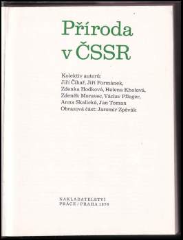 Helena Kholová: Příroda v ČSSR