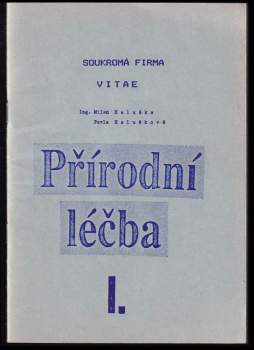 Přírodní léčba I.