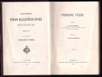 John Berry Haycraft: Přírodní výběr
