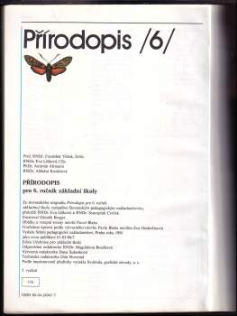 František Vilček: Přírodopis 6 pro 6. ročník základní školy
