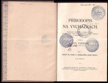 Antonín Vimmer: Přírodopis na vycházkách