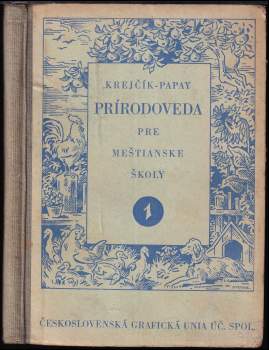 Prírodopis pre meštianske školy