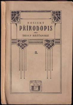 Přírodopis pro školy měšťanské na základě biologickém