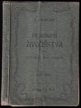 Přírodopis živočišstva pro vyšší třídy škol středních