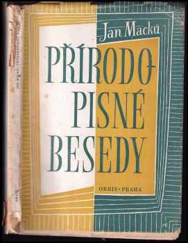 Jan Macků: Přírodopisné besedy