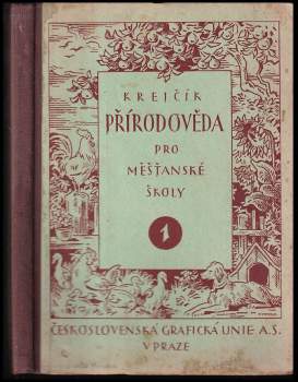 Přírodověda pro měšťanské školy normální i pokusné