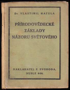 Přírodovědecké základy názoru světového