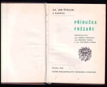 Jan Štrajbl: Příručka frézaře