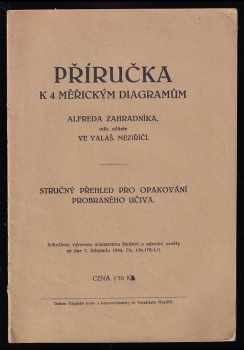 Příručka k 4 měřickým diagramům Alfreda Zahradníka