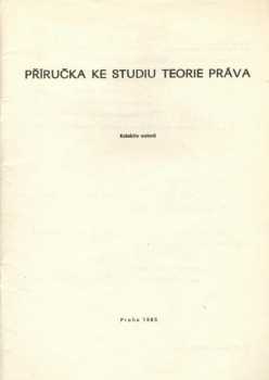 Příručka ke studiu teorie práva