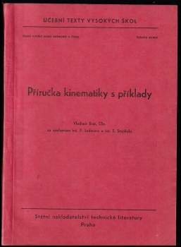 Vladimír Brát: Příručka kinematiky s příklady