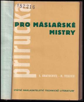 Lubomír Kratochvíl: Příručka pro máslařské mistry
