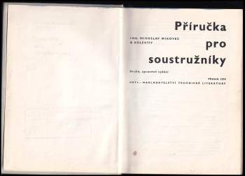 Miroslav Mikovec: Příručka pro soustružníky