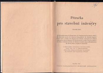 Příručka pro stavební inženýry