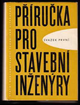 Vladimír Štulc: Příručka pro stavební inženýry